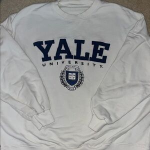 Yale University White Sweatshirt